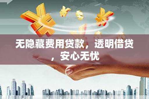 碌曲无隐藏费用贷款，透明借贷，安心无忧