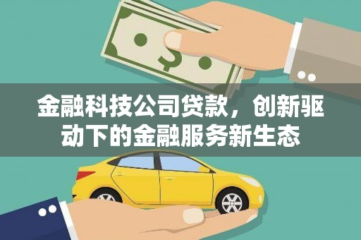 碌曲金融科技公司贷款，创新驱动下的金融服务新生态