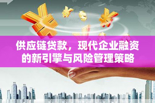碌曲供应链贷款，现代企业融资的新引擎与风险管理策略