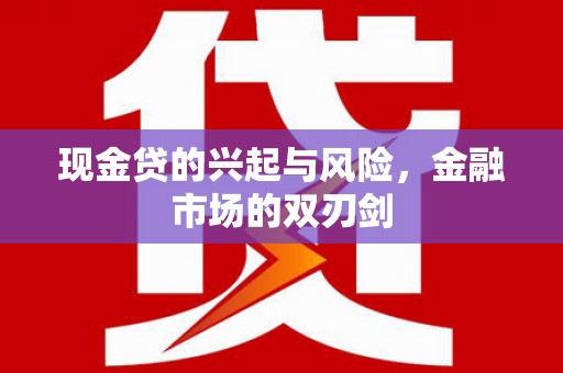 碌曲现金贷的兴起与风险，金融市场的双刃剑