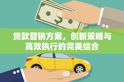 碌曲贷款营销方案，创新策略与高效执行的完美结合