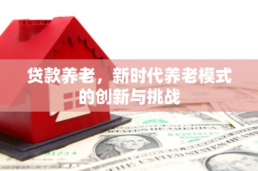 碌曲贷款养老，新时代养老模式的创新与挑战