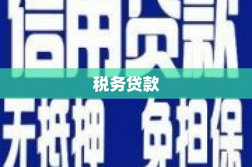 碌曲税务贷款