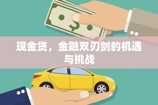 碌曲现金贷，金融双刃剑的机遇与挑战