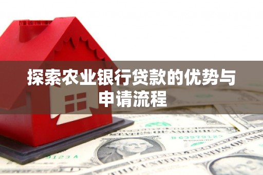 碌曲探索农业银行贷款的优势与申请流程