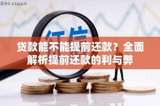 碌曲贷款能不能提前还款？全面解析提前还款的利与弊