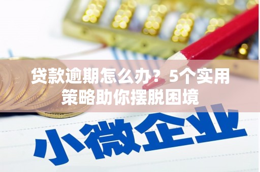 碌曲贷款逾期怎么办？5个实用策略助你摆脱困境