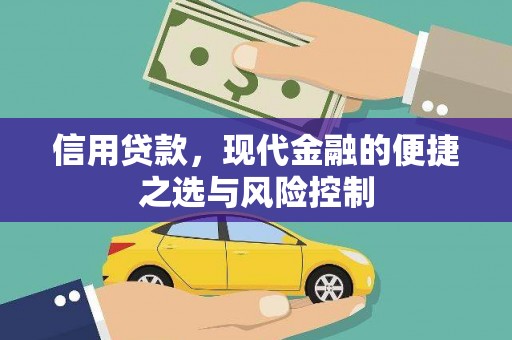 碌曲信用贷款，现代金融的便捷之选与风险控制
