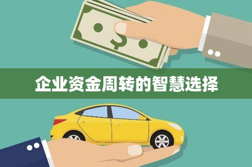 碌曲企业资金周转的智慧选择