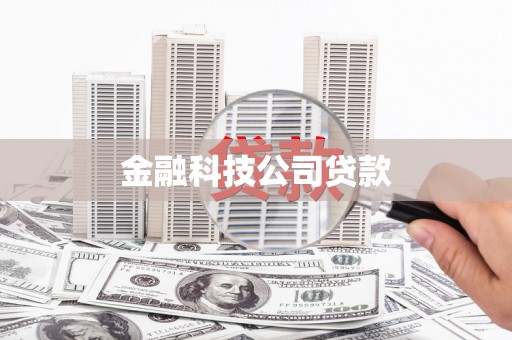 碌曲金融科技公司贷款