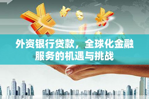 碌曲外资银行贷款，全球化金融服务的机遇与挑战