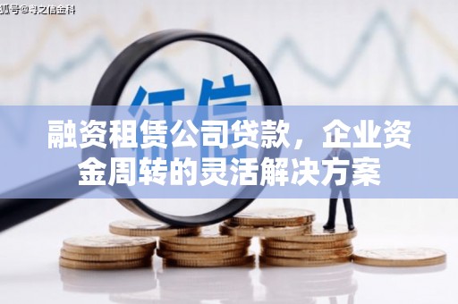 碌曲融资租赁公司贷款，企业资金周转的灵活解决方案