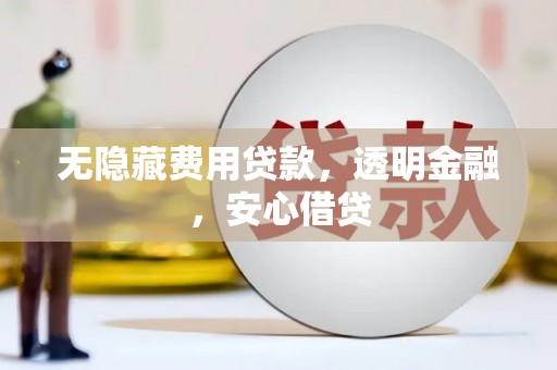 碌曲无隐藏费用贷款，透明金融，安心借贷