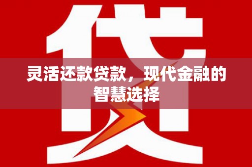 碌曲灵活还款贷款，现代金融的智慧选择