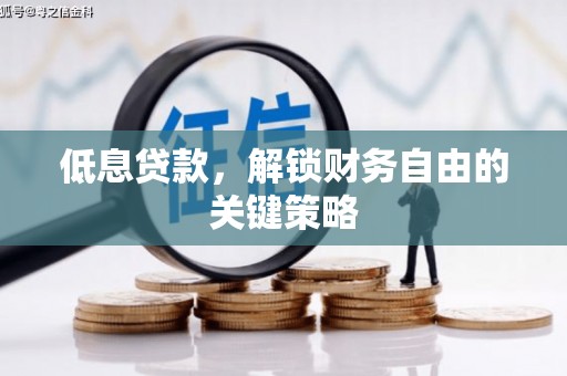 碌曲低息贷款，解锁财务自由的关键策略