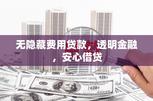碌曲无隐藏费用贷款，透明金融，安心借贷