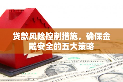 碌曲贷款风险控制措施，确保金融安全的五大策略