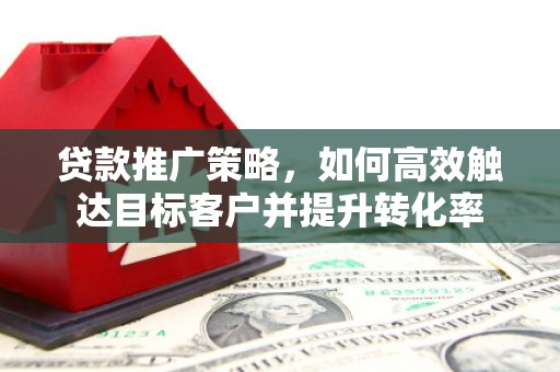 碌曲贷款推广策略，如何高效触达目标客户并提升转化率