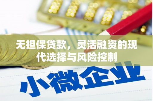 碌曲无担保贷款，灵活融资的现代选择与风险控制
