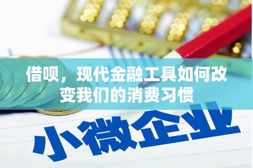 碌曲借呗，现代金融工具如何改变我们的消费习惯
