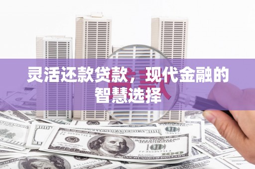 碌曲灵活还款贷款，现代金融的智慧选择