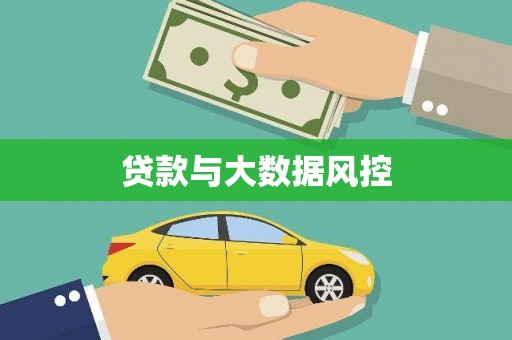 碌曲贷款与大数据风控