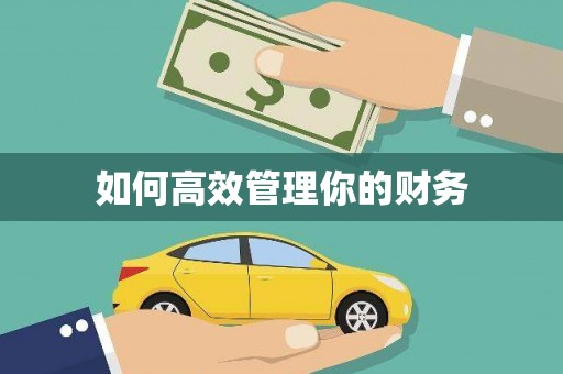 碌曲如何高效管理你的财务