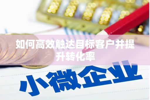 碌曲如何高效触达目标客户并提升转化率
